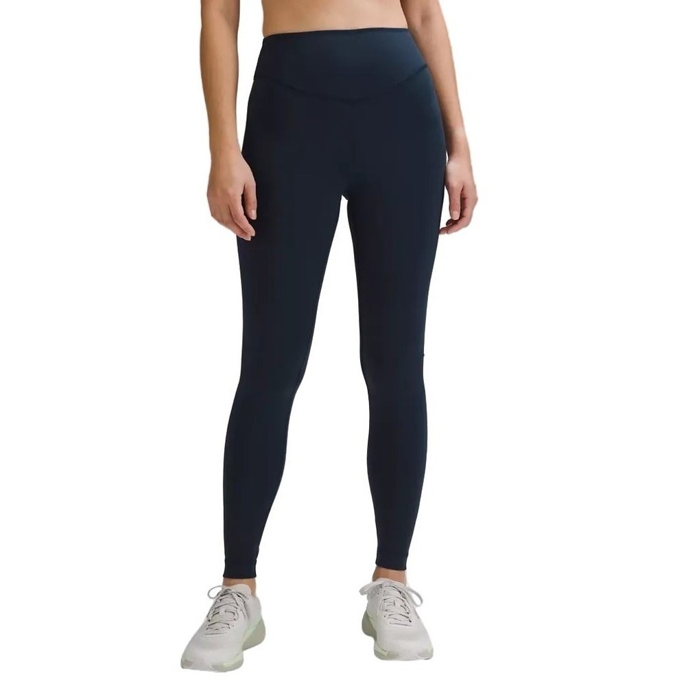 Lululemon Women's True Navy Wunder Under Smoothcover High Rise 28" Tight Size 8
